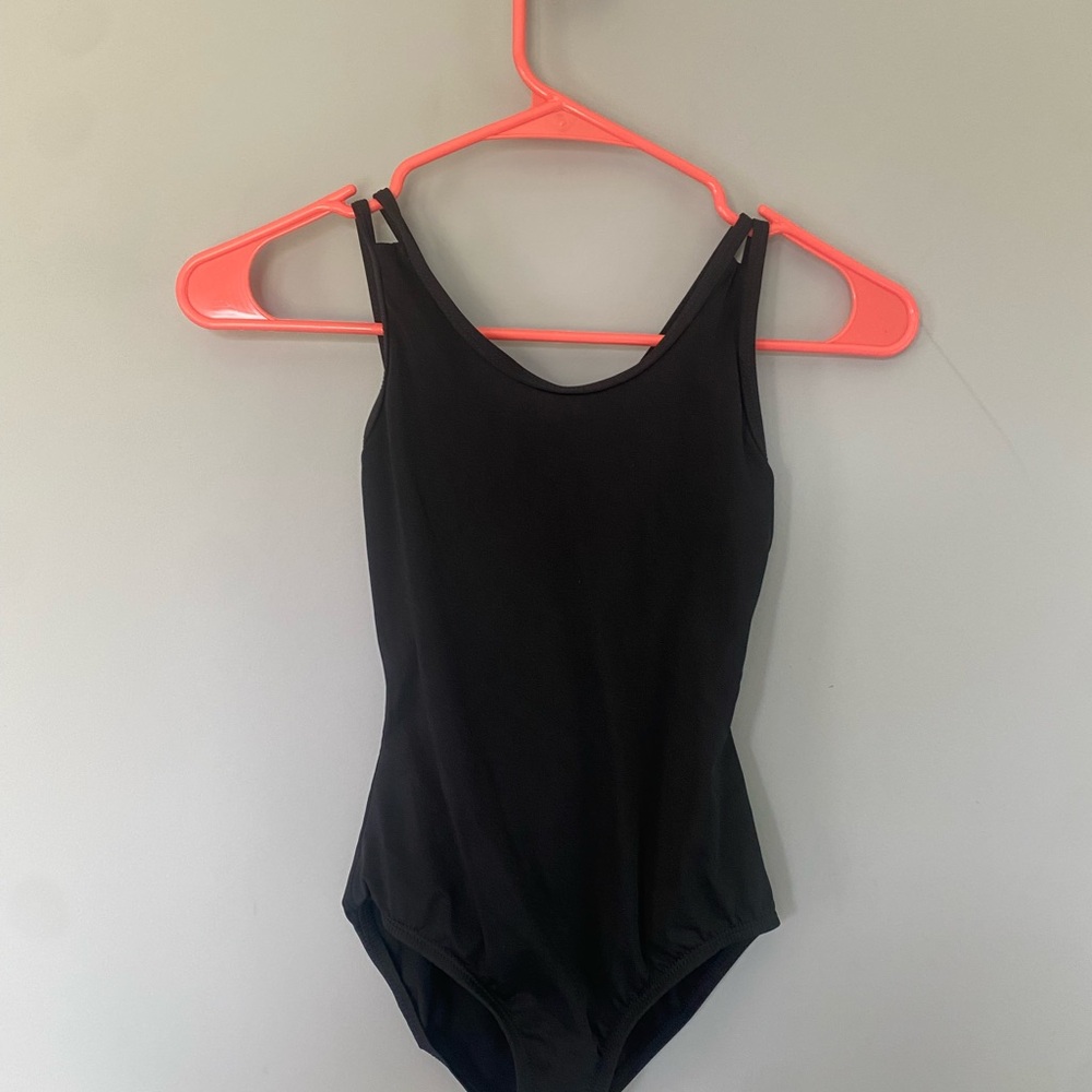 Classic Black Kids Ballet leo